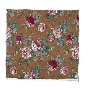 Marcus Brothers Faye Liverman Burgos Vintage Floral Rose Cotton Fabric 22x44